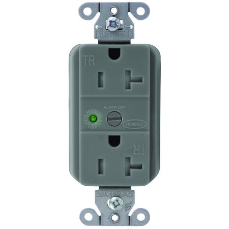 Hubbell Wiring Device-Kellems SnapConnect Receptacles SNAP5362GYS SNAP5362GYS